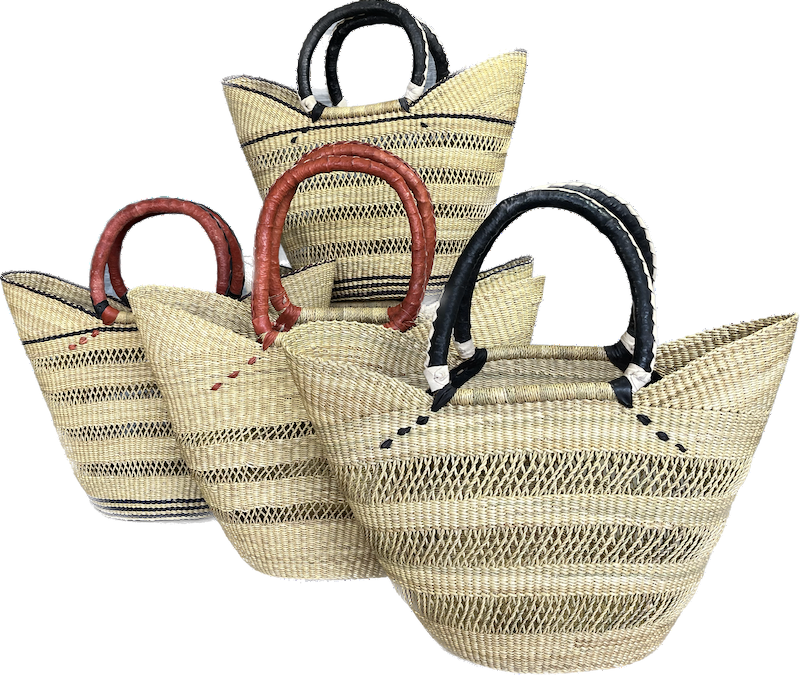U Shopper natural netweaving