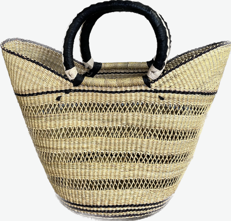 U Shopper natural netweaving